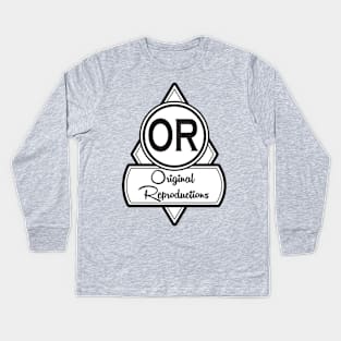 Original Reproductions - Diamond Logo Kids Long Sleeve T-Shirt